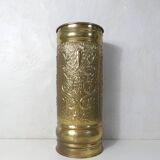 Old brass umbrella stand