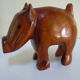 Two wooden animals