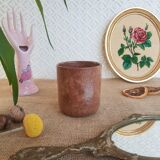 Vintage stoneware cup mug