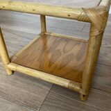 Rattan sofa end