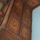 Large Antique German Pitch Pine Corner Apothecary Cabinet / Vitrine ca 1900s