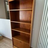 Scandinavian teak bookcase
