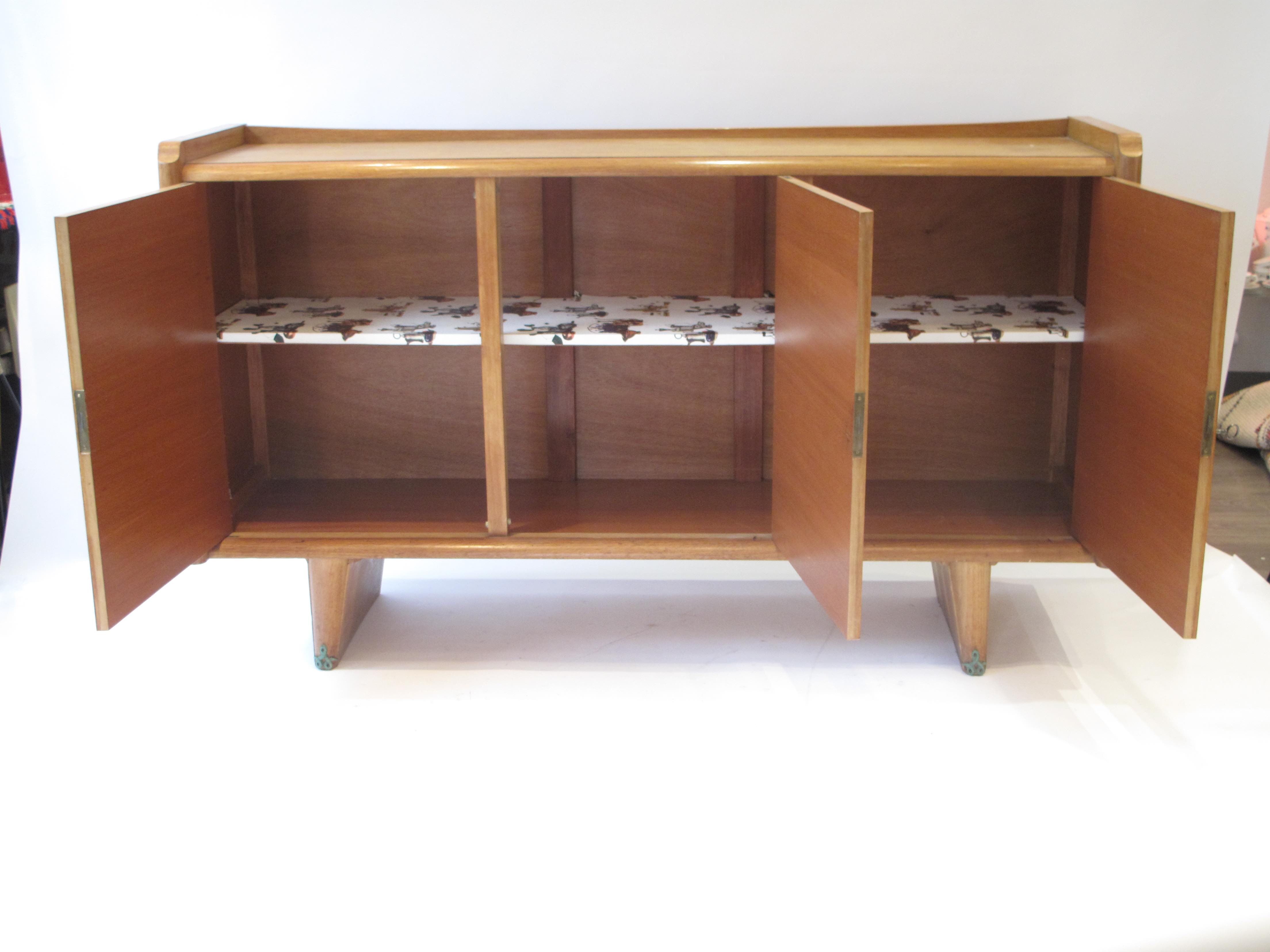 Buffet années 50 chêne