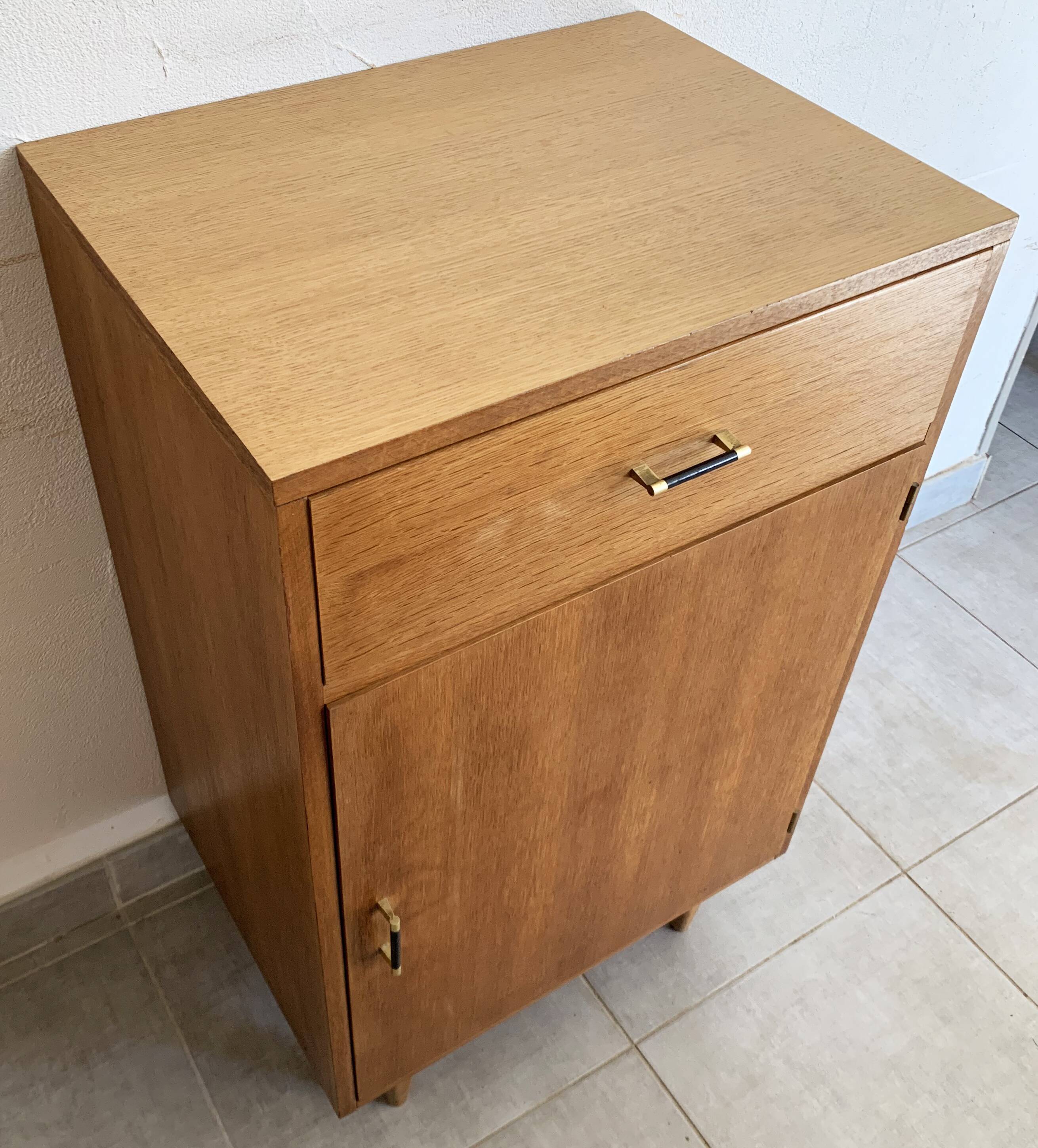 Vintage oak jam maker from the 50s