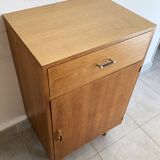 Vintage oak jam maker from the 50s