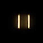 Large pair of Murano glass wall sconces, Italy 1970s. Vintage