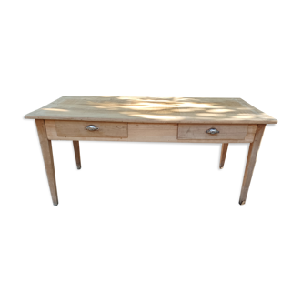 Old table 2 drawers
