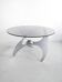 Table à manger/table basse réglable par Luciano Campanini pour Cama années 1970
