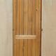 Vintage hand-carved wardrobe in Art Nouveau style.