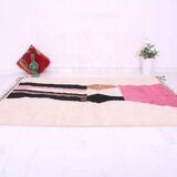 Tapis beni ouraine à moto coloré traditionnel taille 1,5/2,5 m