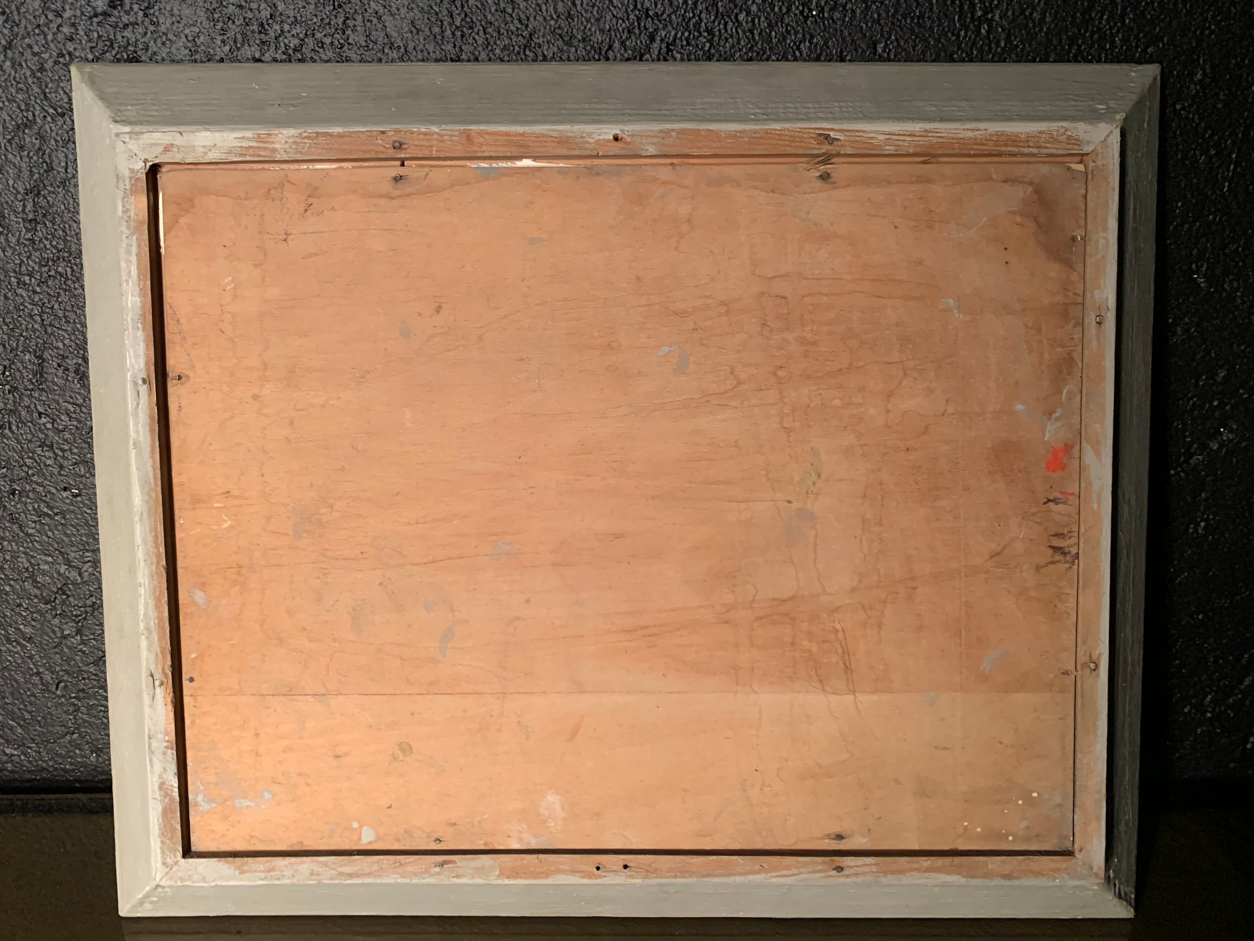 Vintage table , dahlia flowers 1950