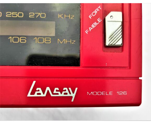 Radio réveil vintage lansay réf. 126 | Selency