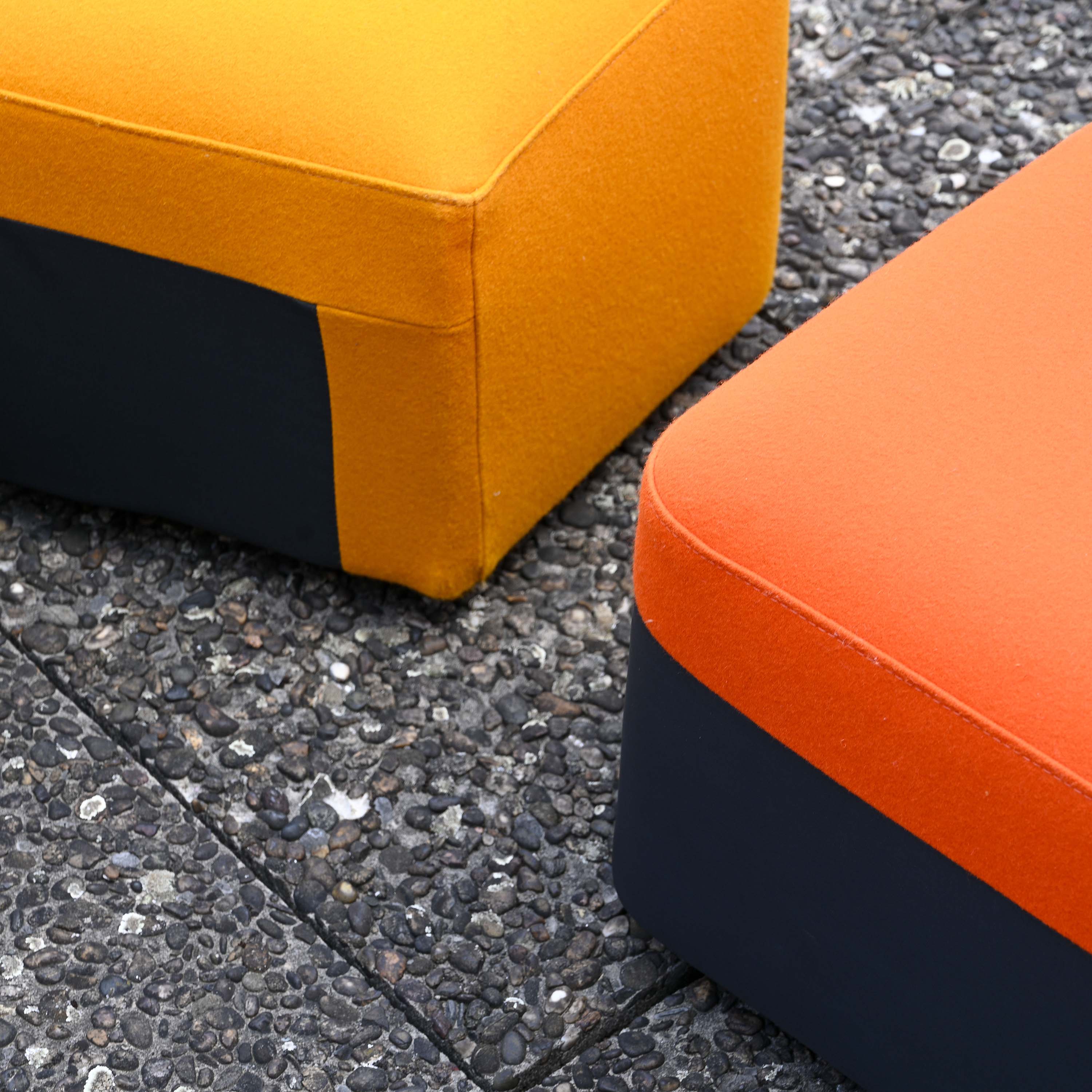 Modular sofa Confluences model " Toi et Moi Chair " designed by Philippe Nigro for Ligne Roset