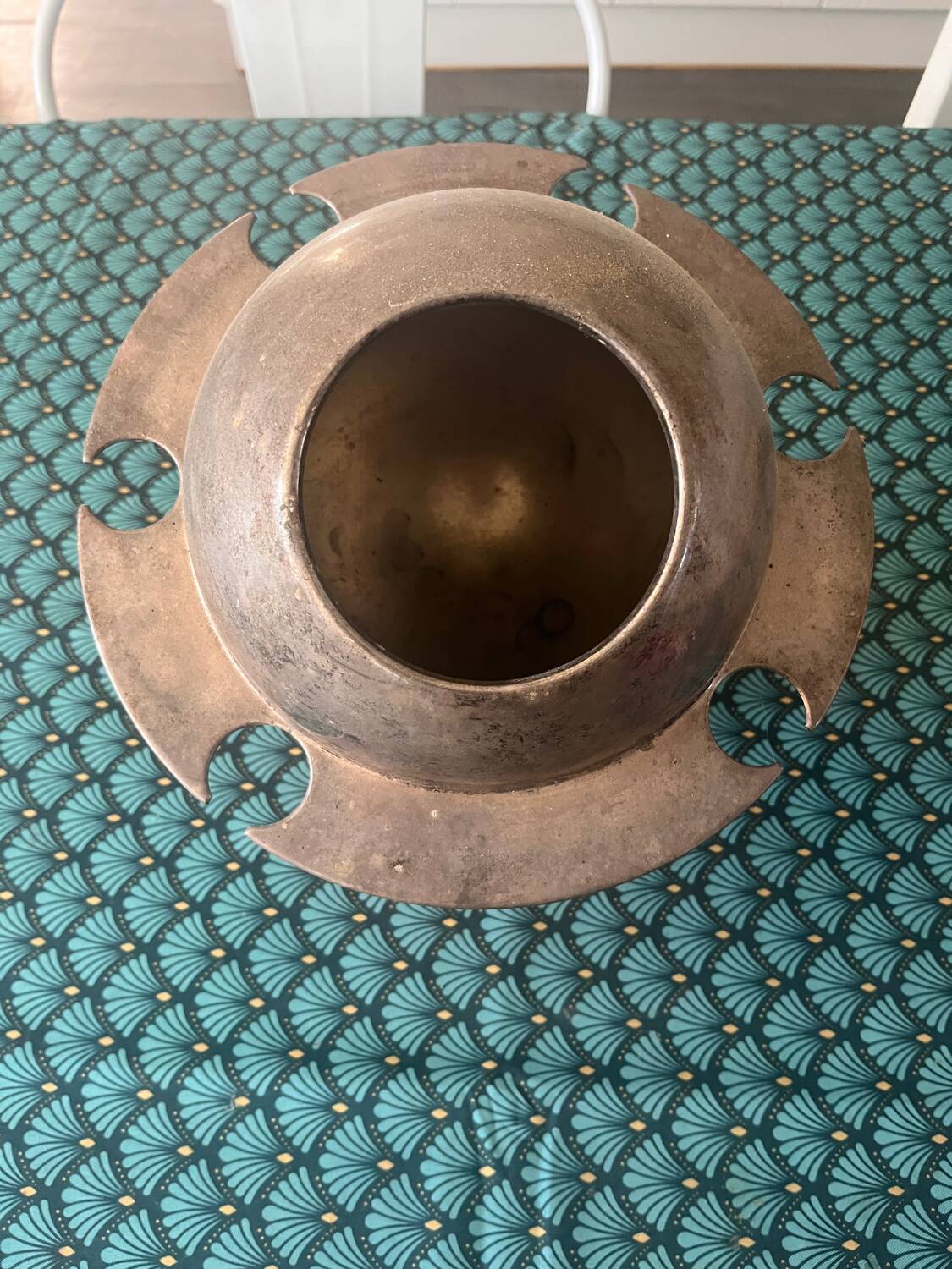 Michel d'Artois Saturn champagne bucket and flute holder