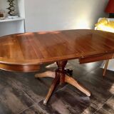 Cherry wood dining room table