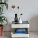 Vintage space age trolley coffee table Opal Mōbel 1970’s