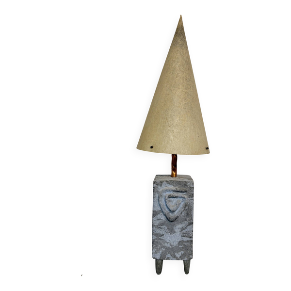 Lampe créateur 1980