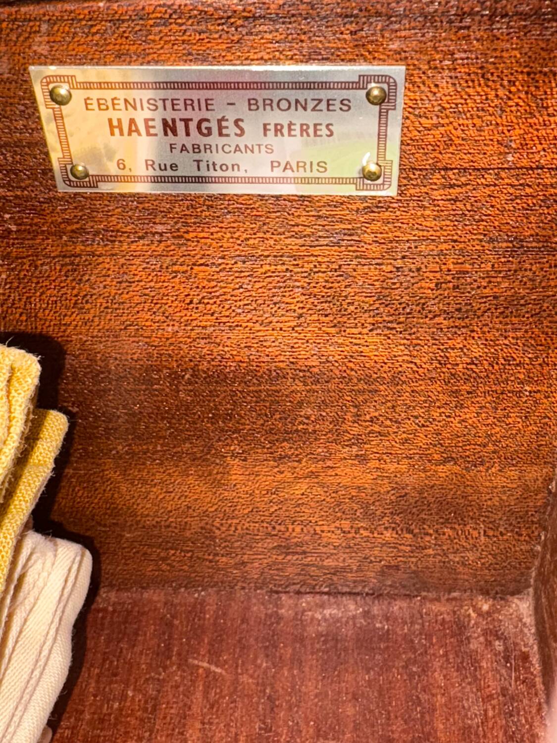 Haentges Freres Weekly Planner