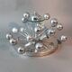 Sputnik 4-light ceiling or wall lamp, Italy 1970.