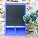 Magnetic chalk board with its vintage magnets
