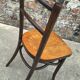 Vintage Bistro Chair, Art Deco Seating Furniture