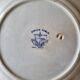 Old Earthenware Plate Creil and Montereau Dublin Service