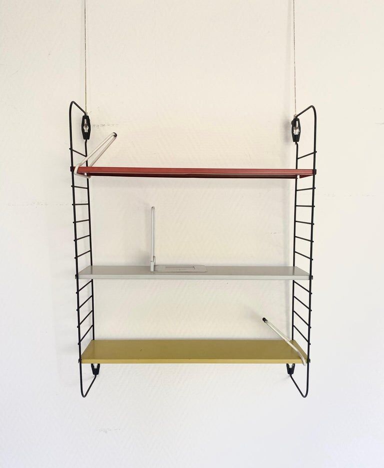 Tomado modular wall unit, shelving system with rare bookstands