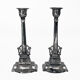 Art Nouveau candlestick set