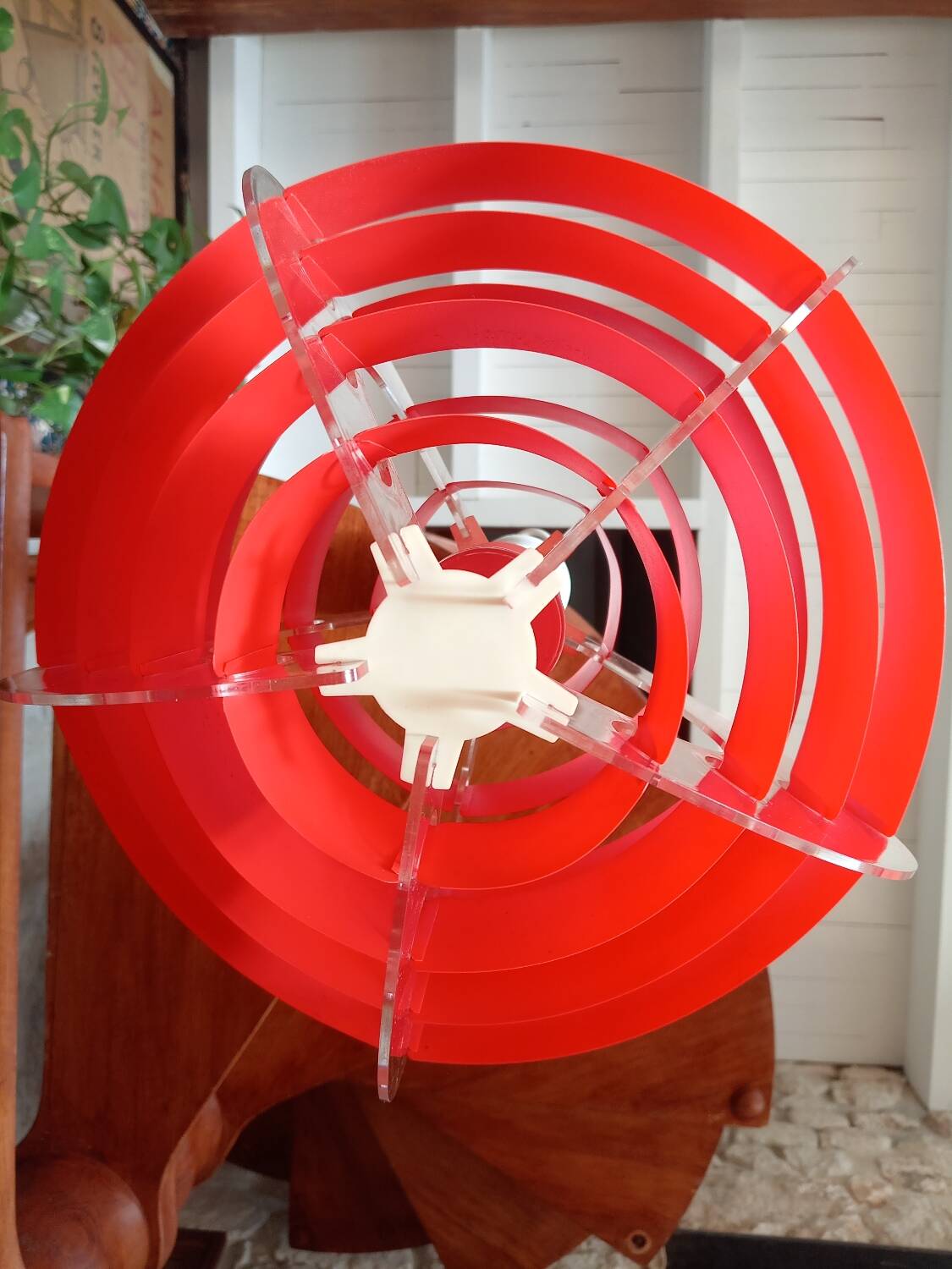 Vintage pendant light "Strips" Jacobsen