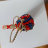 Vintage scoubidou bottle