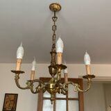 Bronze chandelier