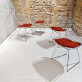 Ensemble de 6 chaises d'Harry Bertoia pour Knoll