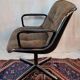 Pollock armchair for Knoll, wool fabrics 70s