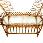 Jardinière en rotin Suède 1960