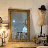 Old mirror in the style of Louis XV