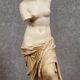 Sculpture en plâtre peint époque Napoléon III vers 1880