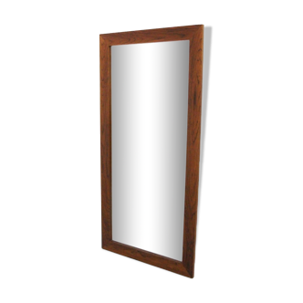 Rosewood mirror, nygeverken, nyköping, sweden, 1960, 134x65cm