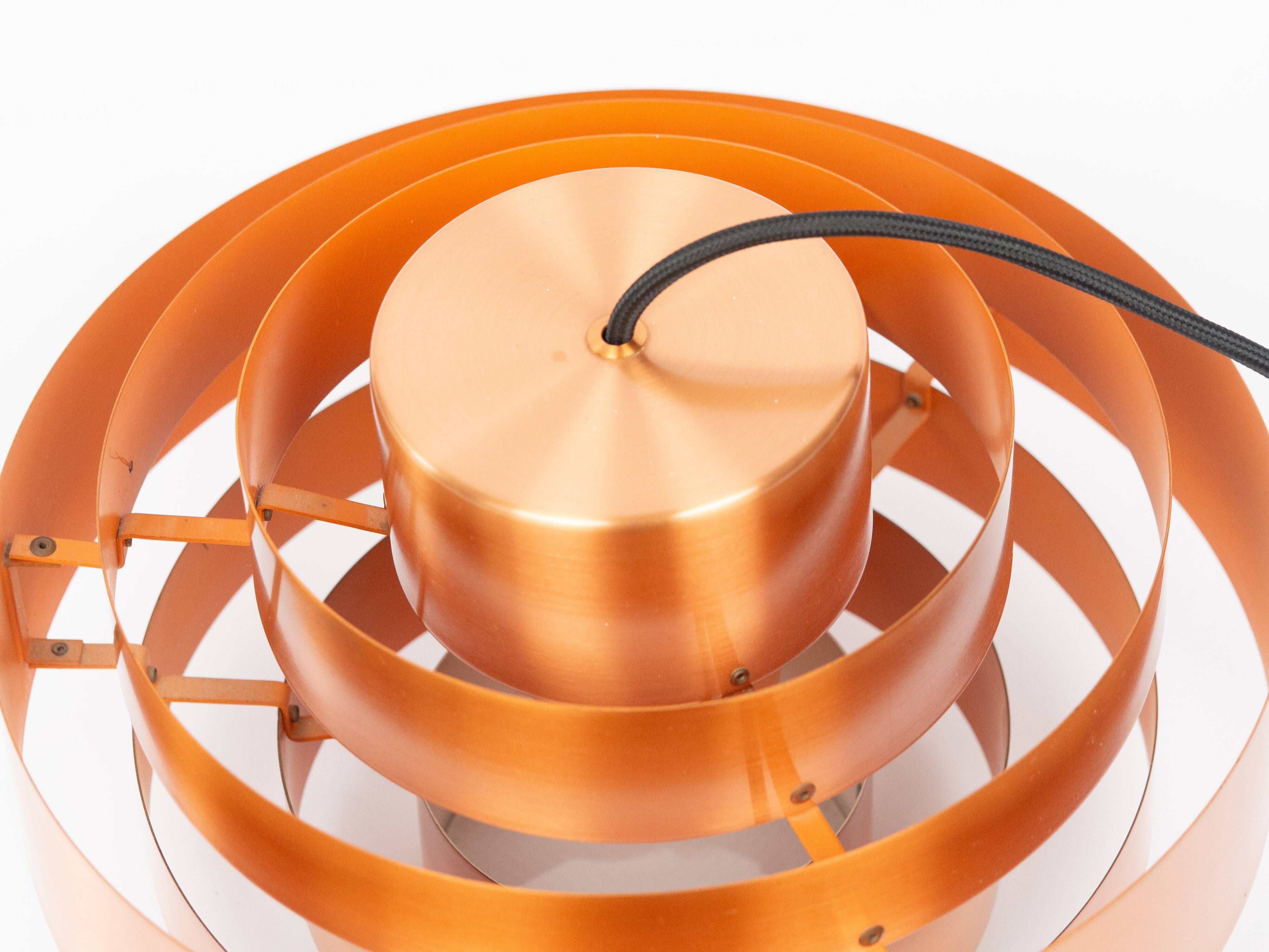 Vintage Danish Pendant Lamp by Jo Hammerborg for Fog & Mørup, 1960s