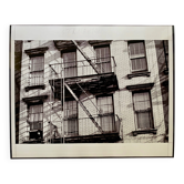 Photo New York 1953 – Fire escape & woman at the window