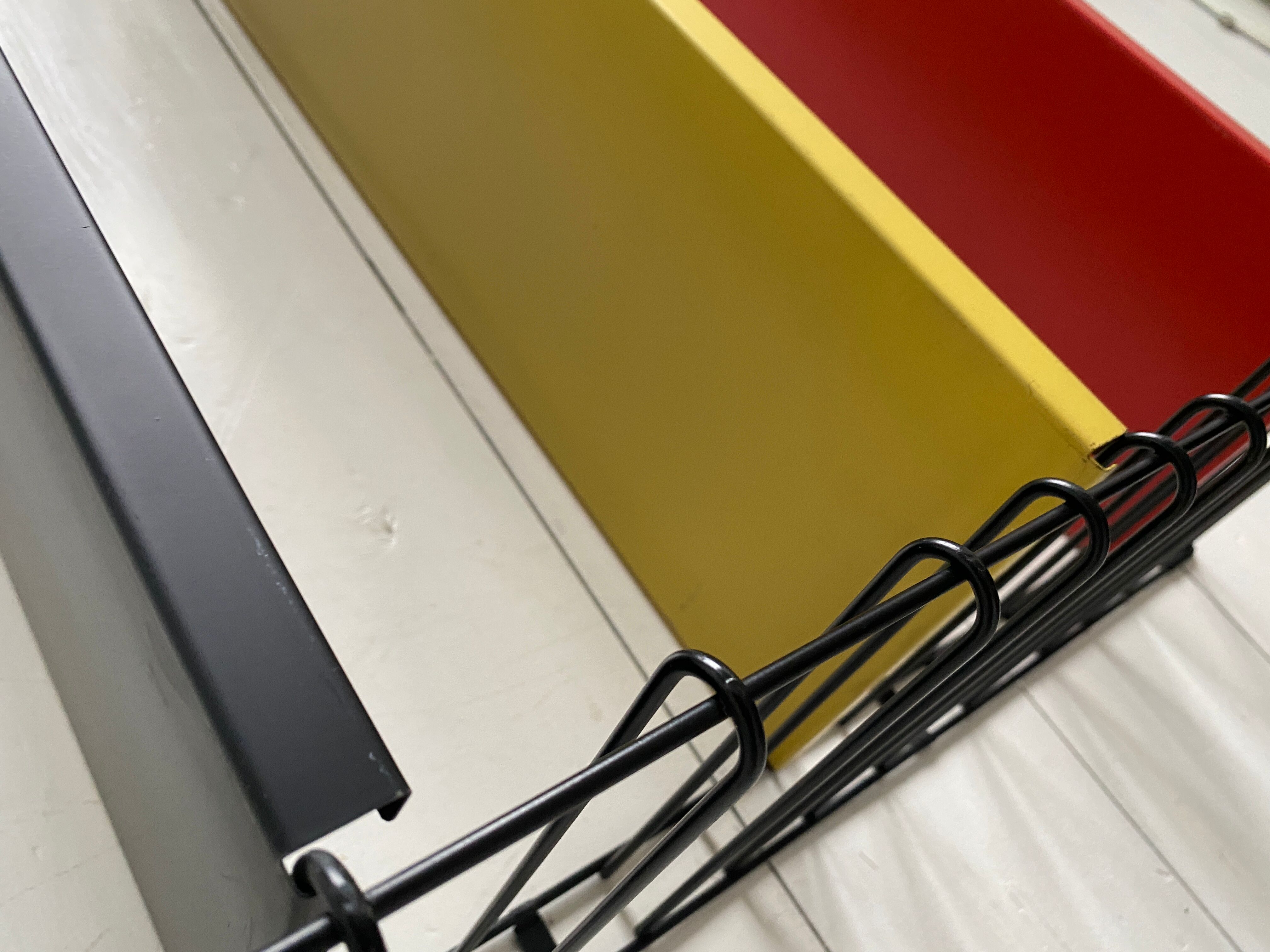 Tomado bookshelves with desk shelf A. Dekker 1960's