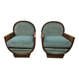 art deco armchairs
