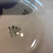 Plat Rosenthal Chippendale – Bleu cobalt et or (années 1930)