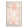 1970s Vintage Turkish Oushak Handmade Wool Cotton Red Area Rug 190x310