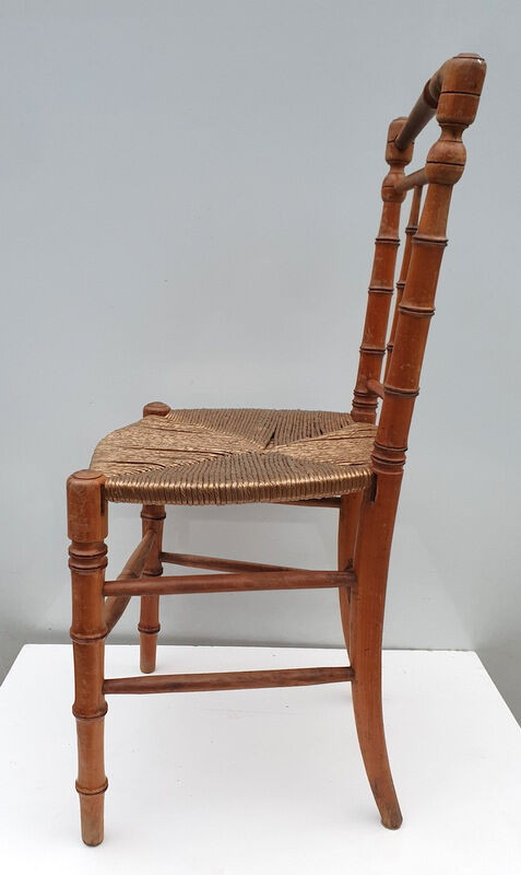 Mulched bamboo chair