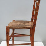 Mulched bamboo chair