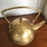 Art Deco brass kettle