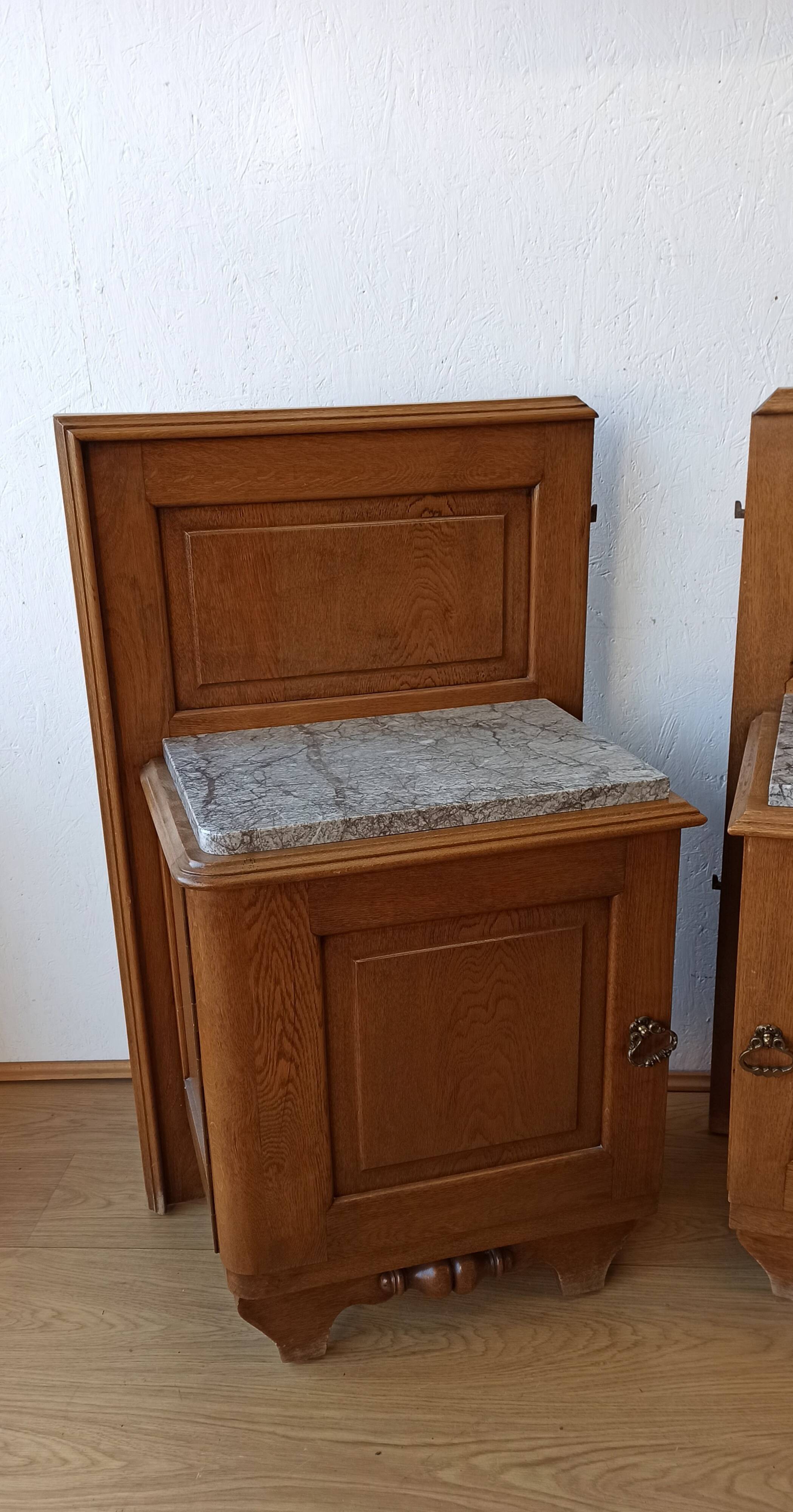 Pair of vintage bedside tables