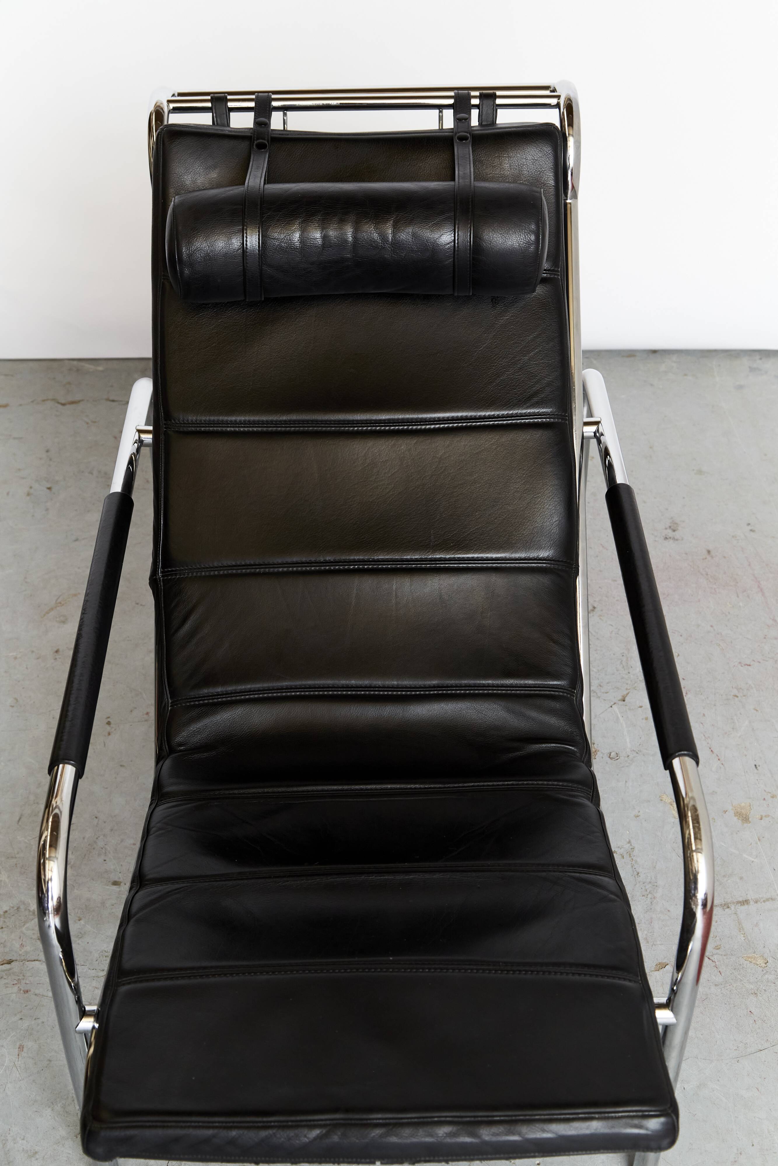 Chaise longue and ottoman Gabriele Mucchi "Genni" for Zanotta