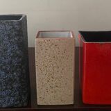 Trio of vintage vases from the 60s-70s