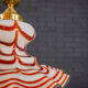 Hand Blown Murano Pendant Lamp Italian Design